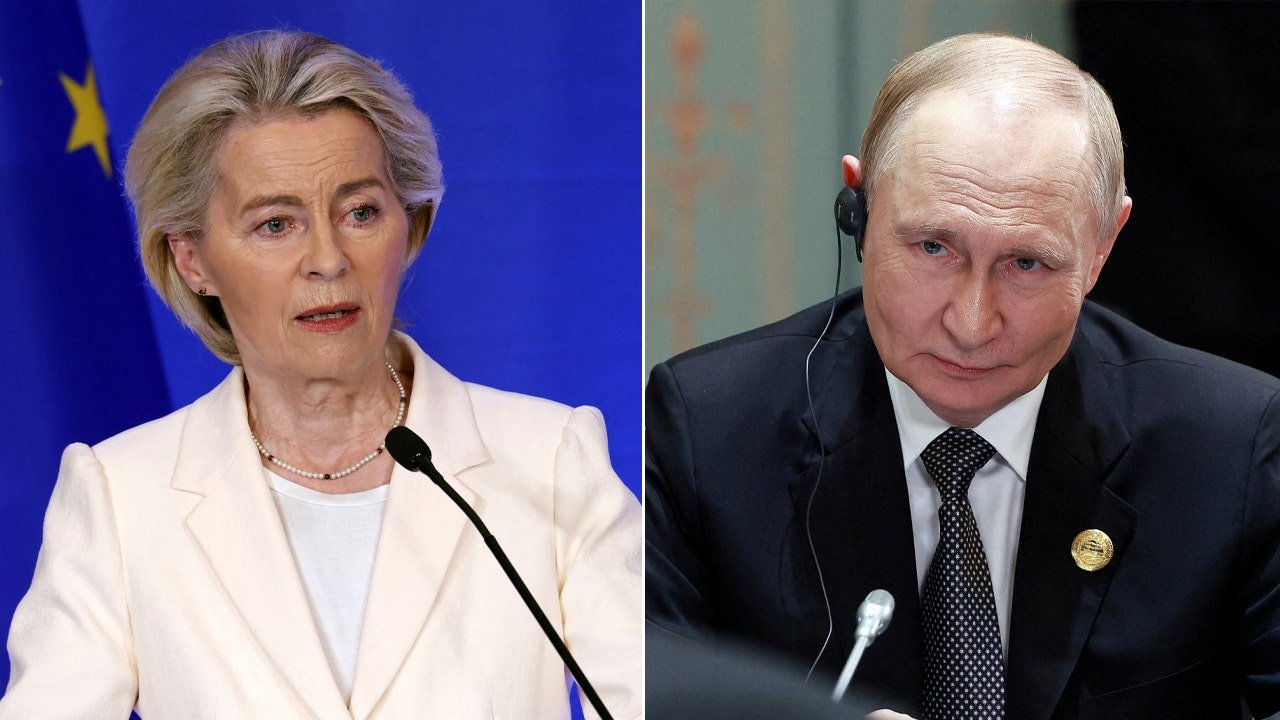 Russia accused of jamming von der Leyen’s plane GPS over Bulgaria