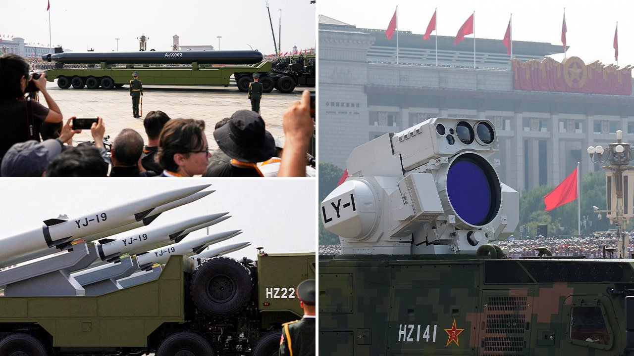 China boasts missiles, drones at military parade with Xi, Putin and Kim Jong Un